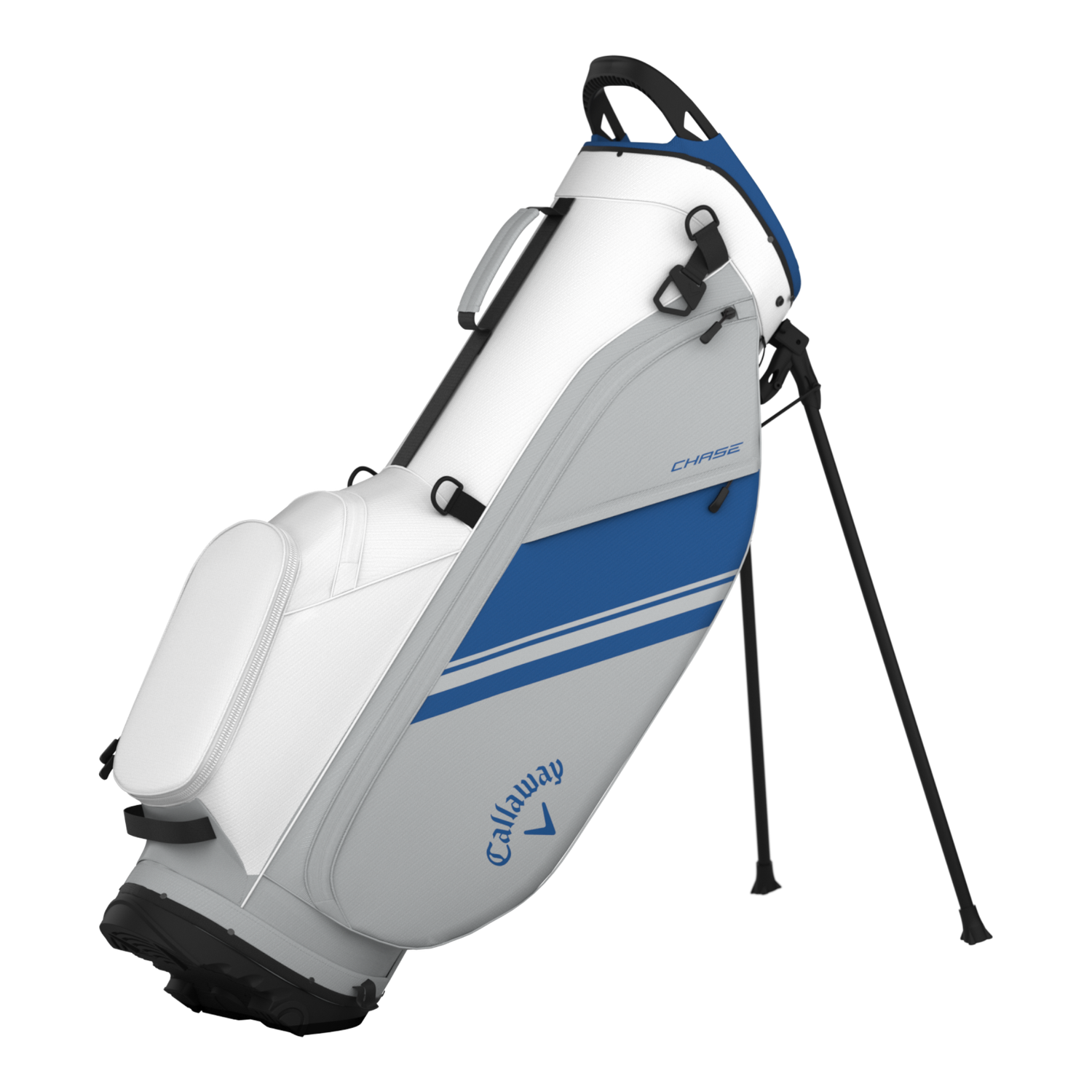 Callaway Chase Stand Bag White/Silver/Royal