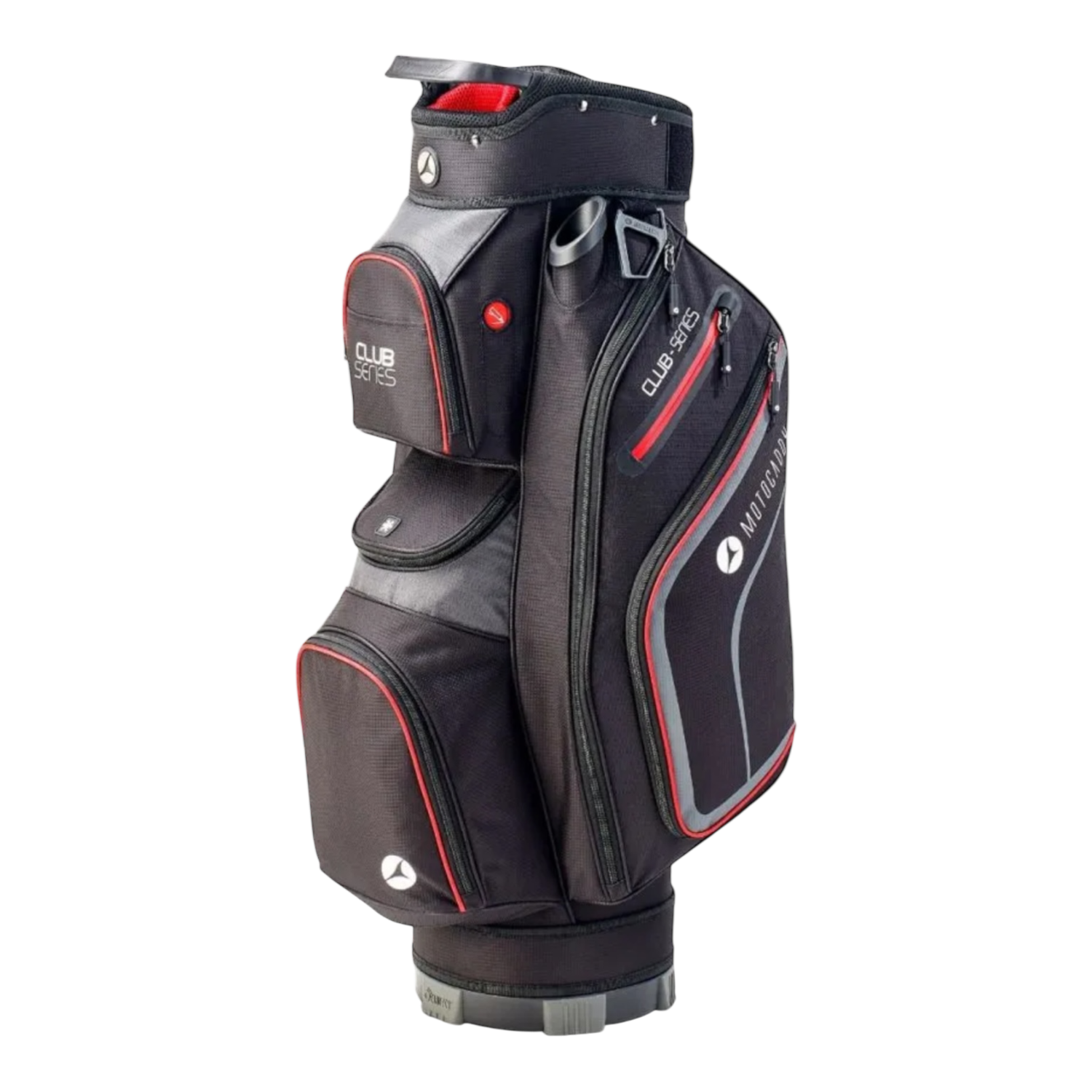 Motocaddy 2026 Club Series Cart Bag Black/Red