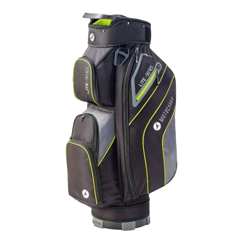 Motocaddy 2026 Lite Series Cart Bag Black/Lime