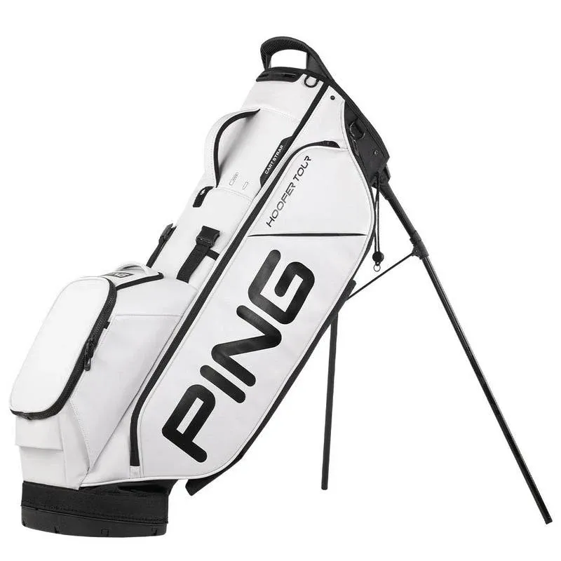 Ping Hoofer Tour Stand Bag - White/Black