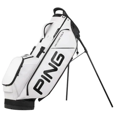 Ping Hoofer Tour Stand Bag - White/Black