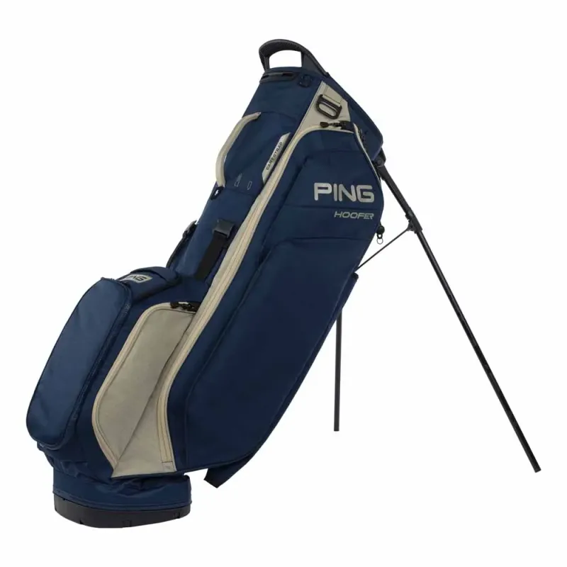 Ping Hoofer Stand Bag - Navy/Sand