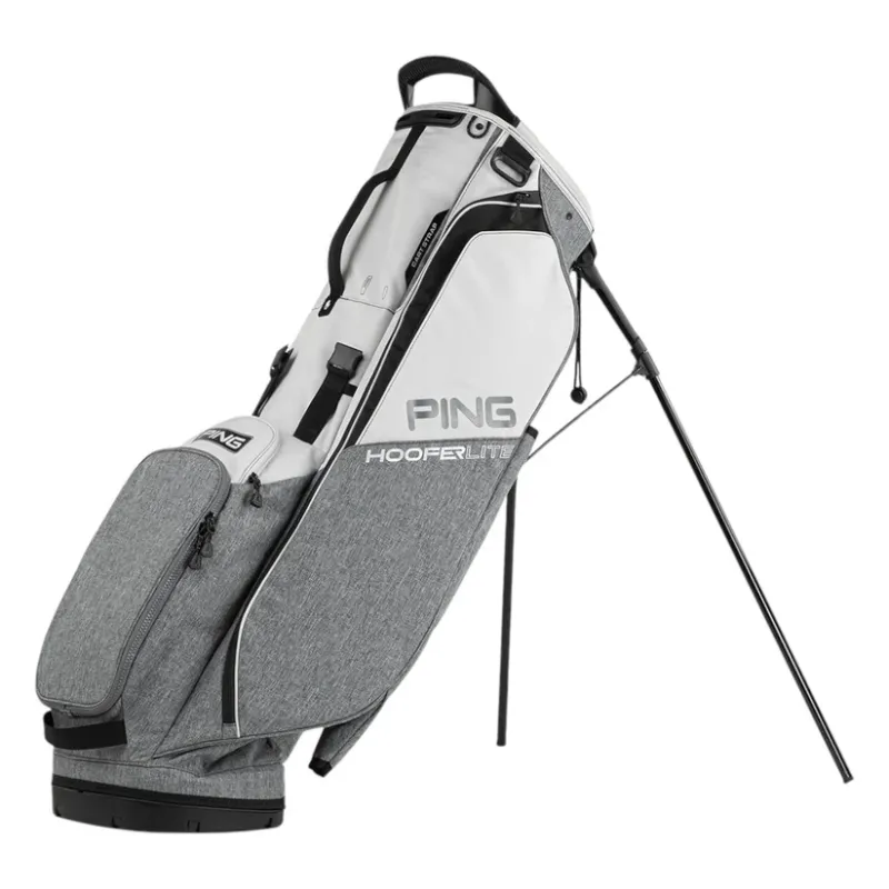 PING Hooferlite Stand Bag - Heather Grey/Platinum Black
