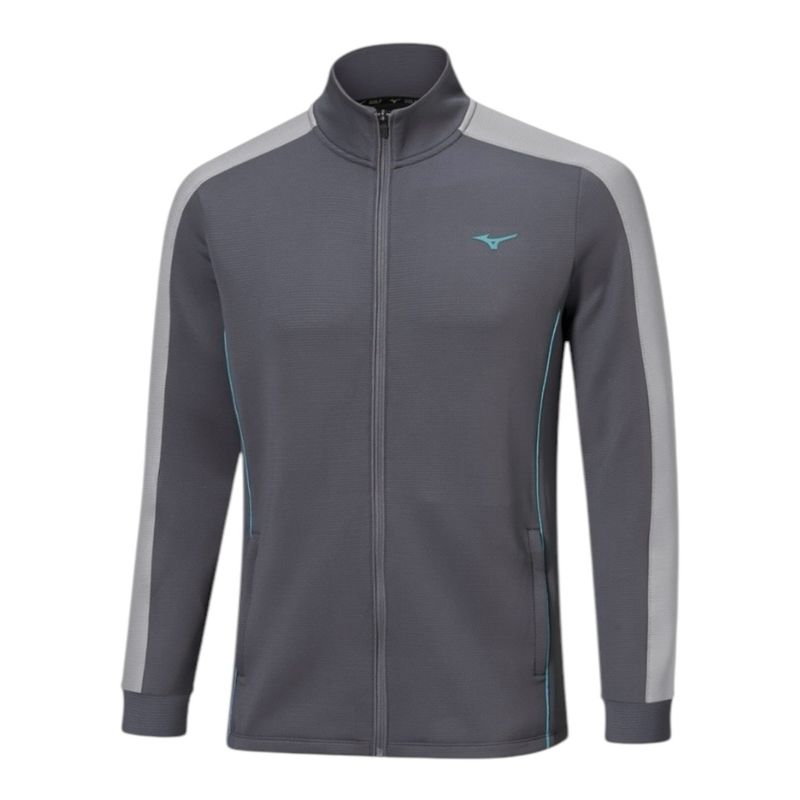 Mizuno Elevated Warm Full Zip Jacket Grey