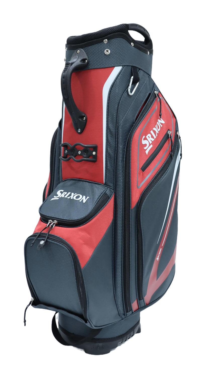 Srixon Friday Cart Bag Charcoal/Red