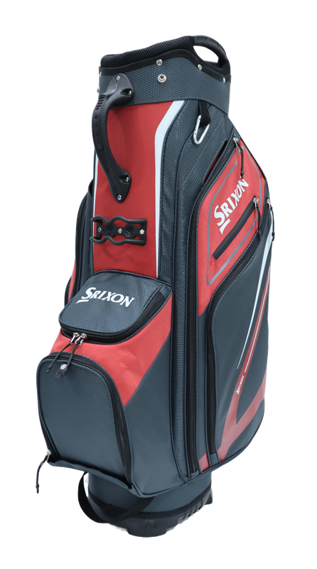 Srixon Friday Cart Bag Charcoal/Red