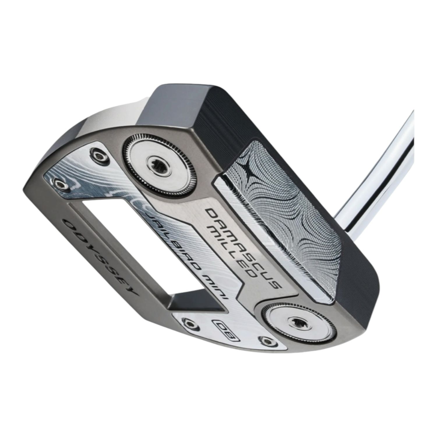 Odyssey Damascus Milled Jailbird Mini DB Golf Putter
