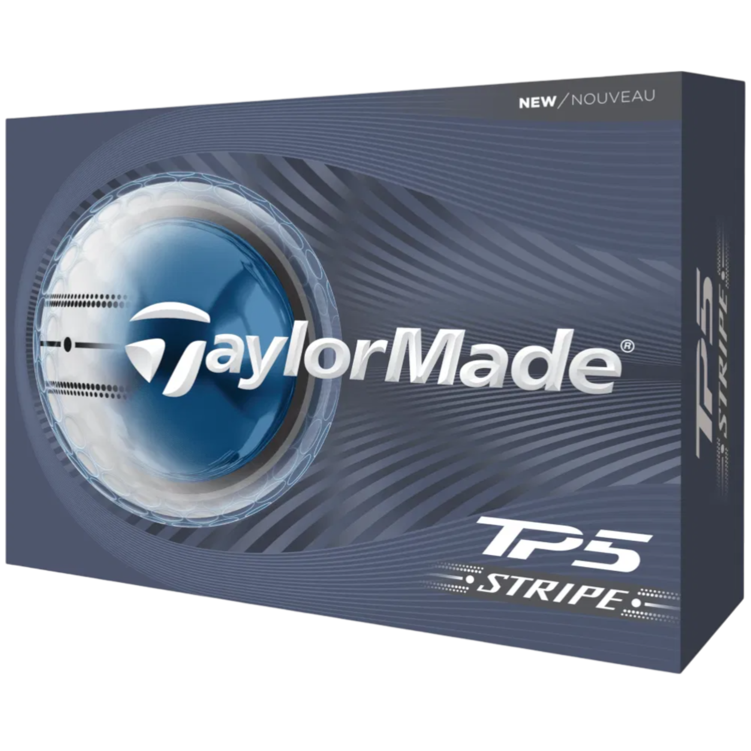 TaylorMade TP5 Stripe Dozen Balls