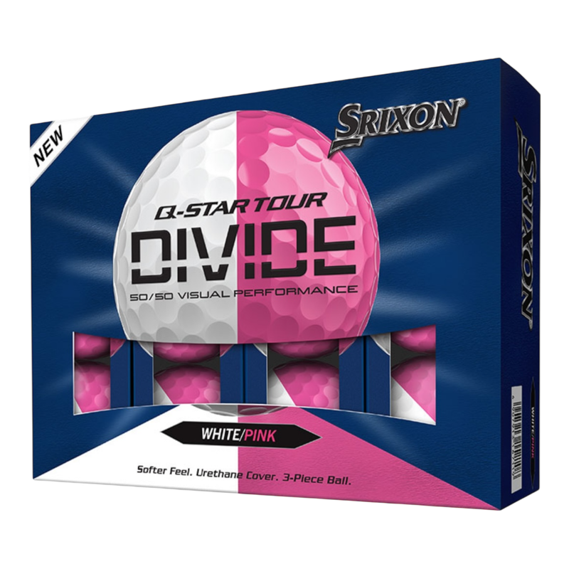 Srixon Q Star Tour Divide White/Pink Dozen 2026