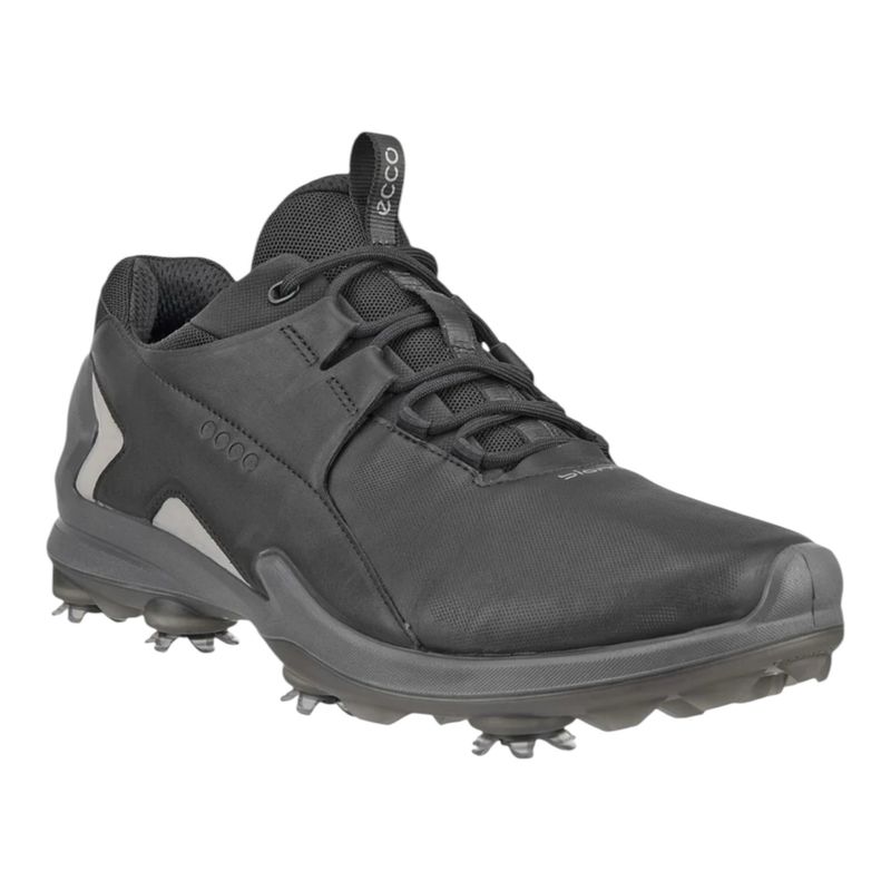 ECCO Golf Biom Tour Black Spiked Golf Shoe