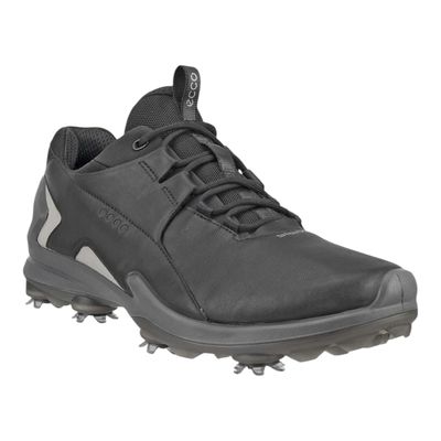 ECCO Golf Biom Tour Black Spiked Golf Shoe