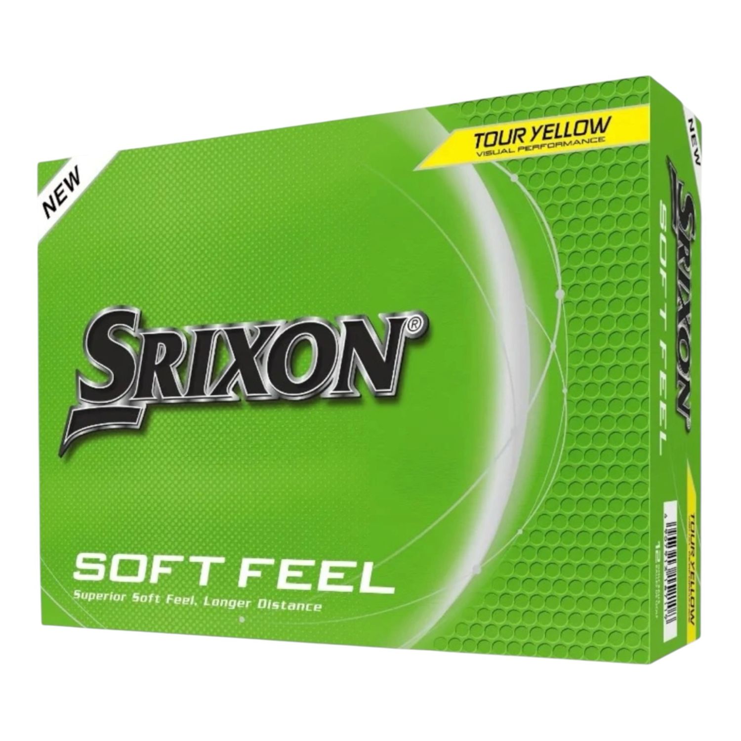 Srixon Soft Feel YELLOW Balls FREE PERSONLISATION