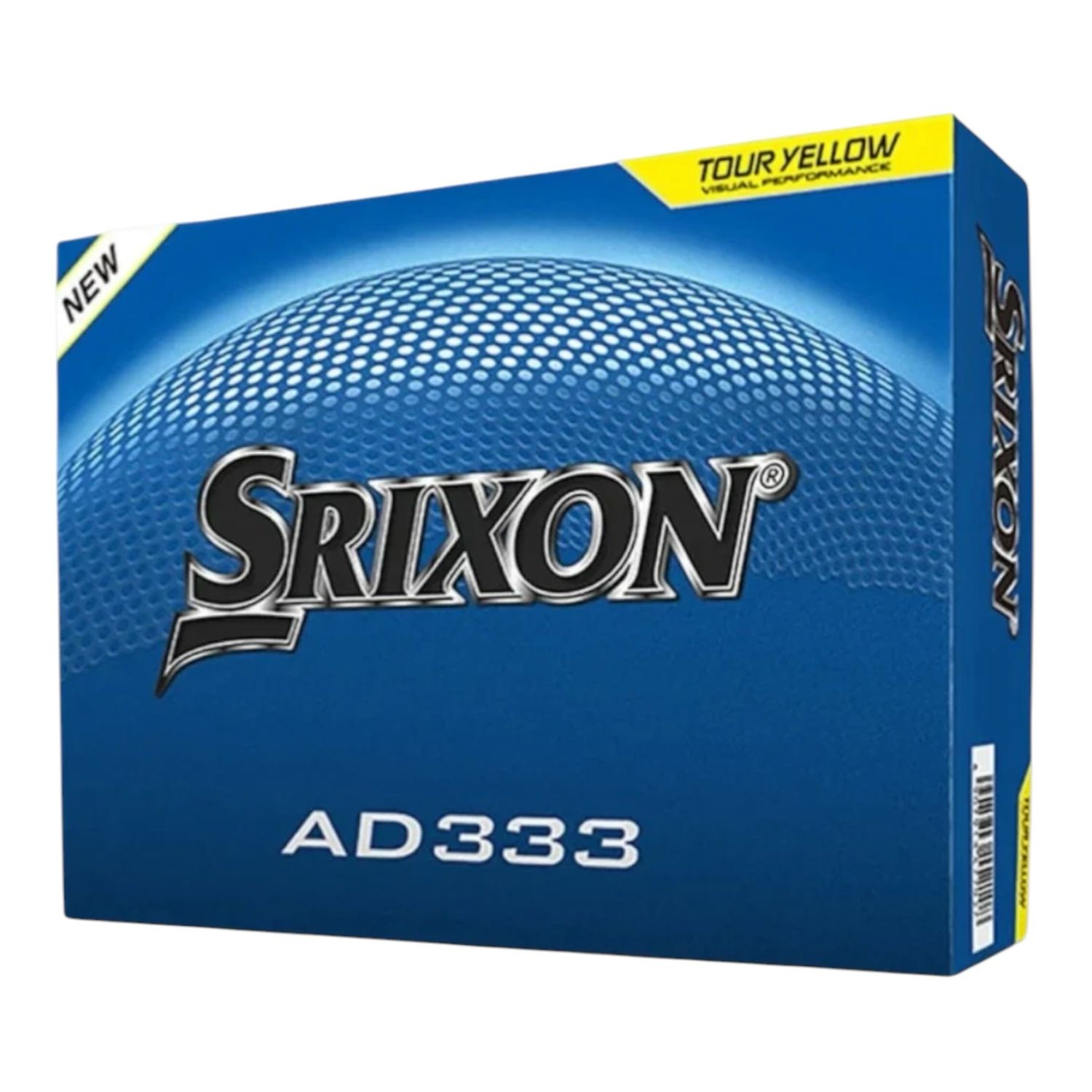 Srixon AD333 YELLOW 2026 Golf Balls FREE PERSONLISATION