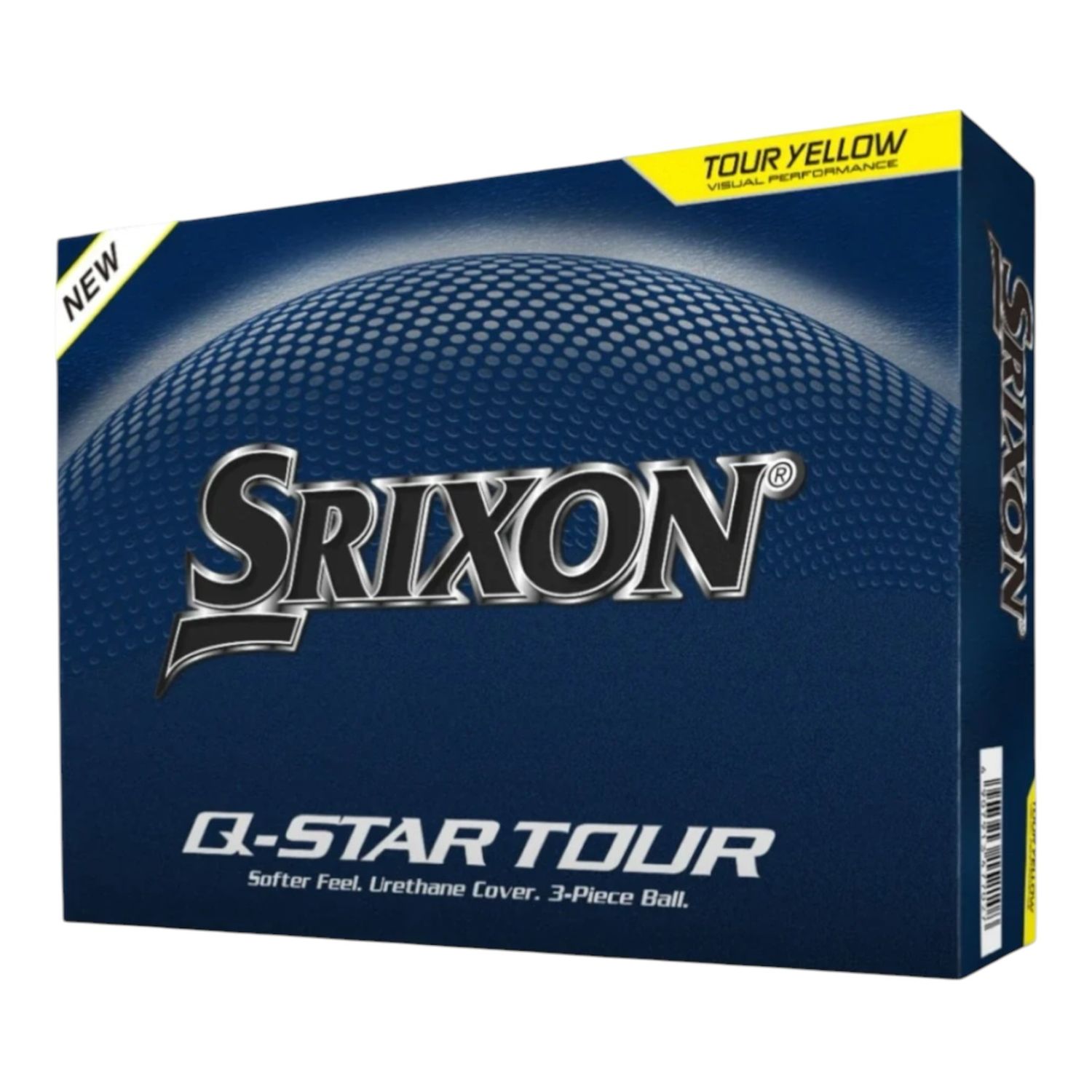 Srixon Q-STAR Tour YELLOW 2026 Golf Balls FREE PERSONLISATION