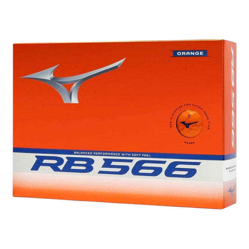 Mizuno RB566 Golf Balls - Orange