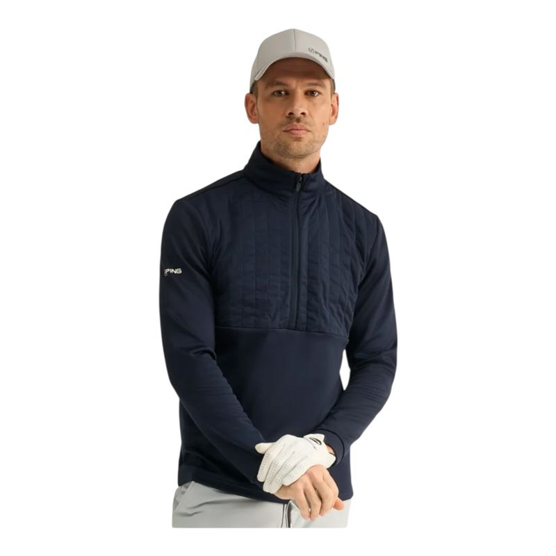 Ping Ezra Men's Insulated Half Zip Fleece