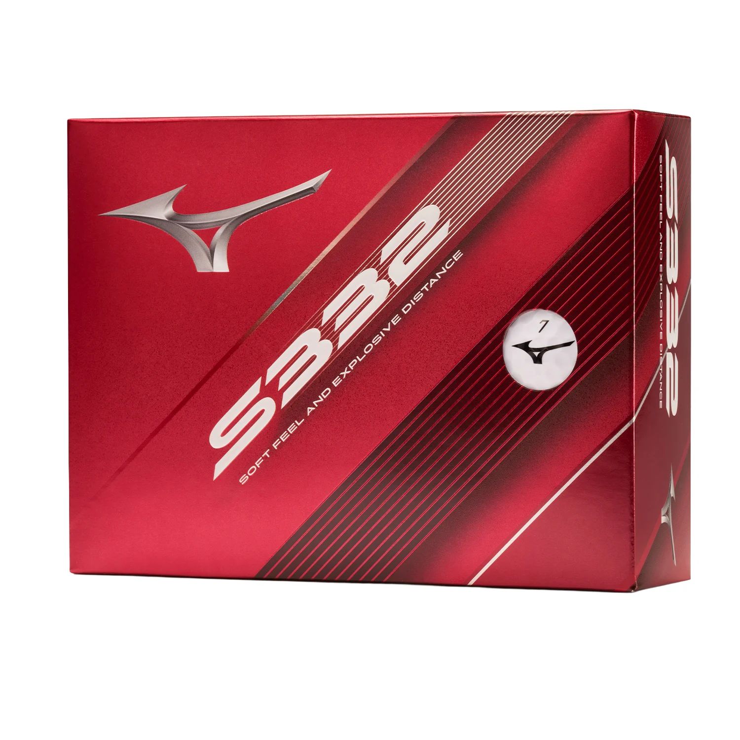 Mizuno S332 Soft White Golf Ball Dozen