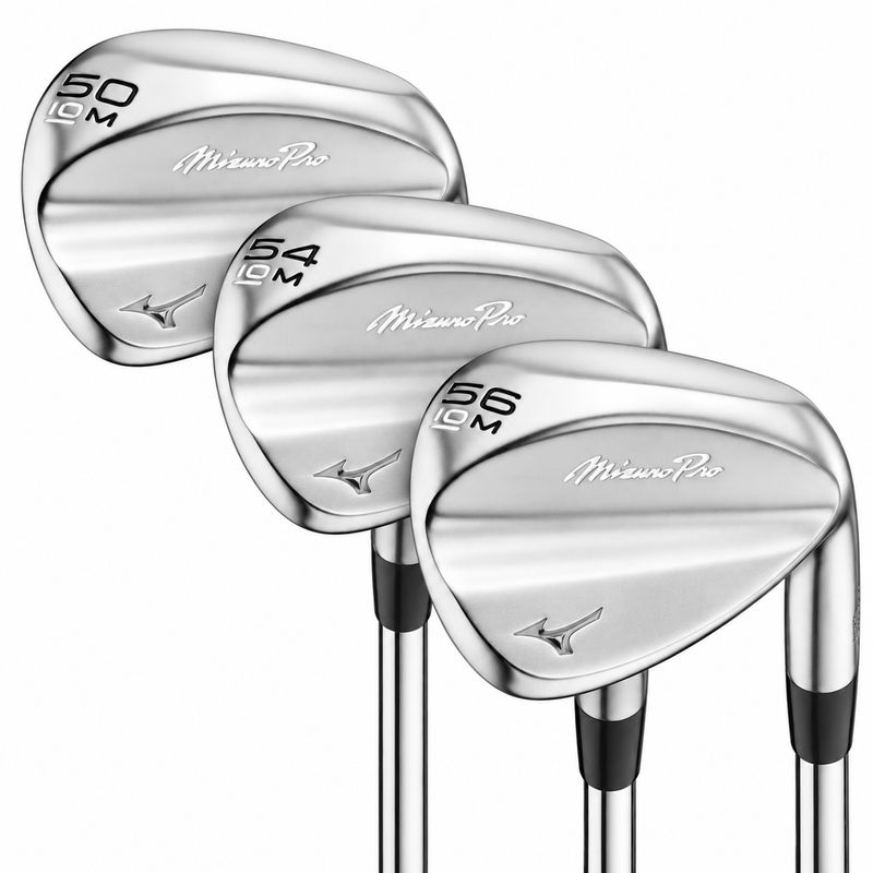 Mizuno Pro T-1 White Satin Wedge Bundle Custom