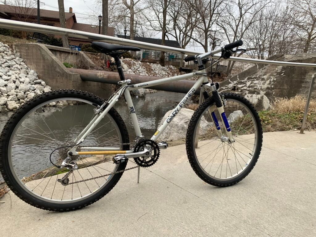 large mountain bike frame