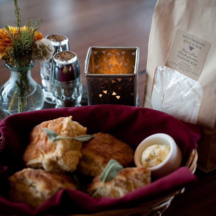 Blue Ribbon Black-Powder Biscuit Mix