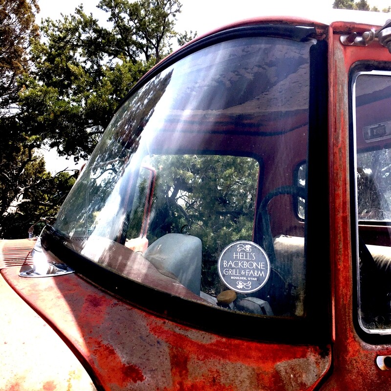 Hell&#39;s Backbone Grill &amp; Farm Sticker