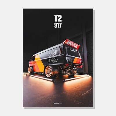 BlackFish Poster - VW T2 917 Autofinesse