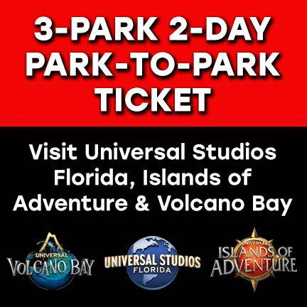 3-PARK 2-DAY PARK-TO-PARK TICKET (AAU)