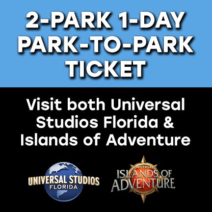 2-PARK 1-DAY PARK-TO-PARK TICKET (AAU)