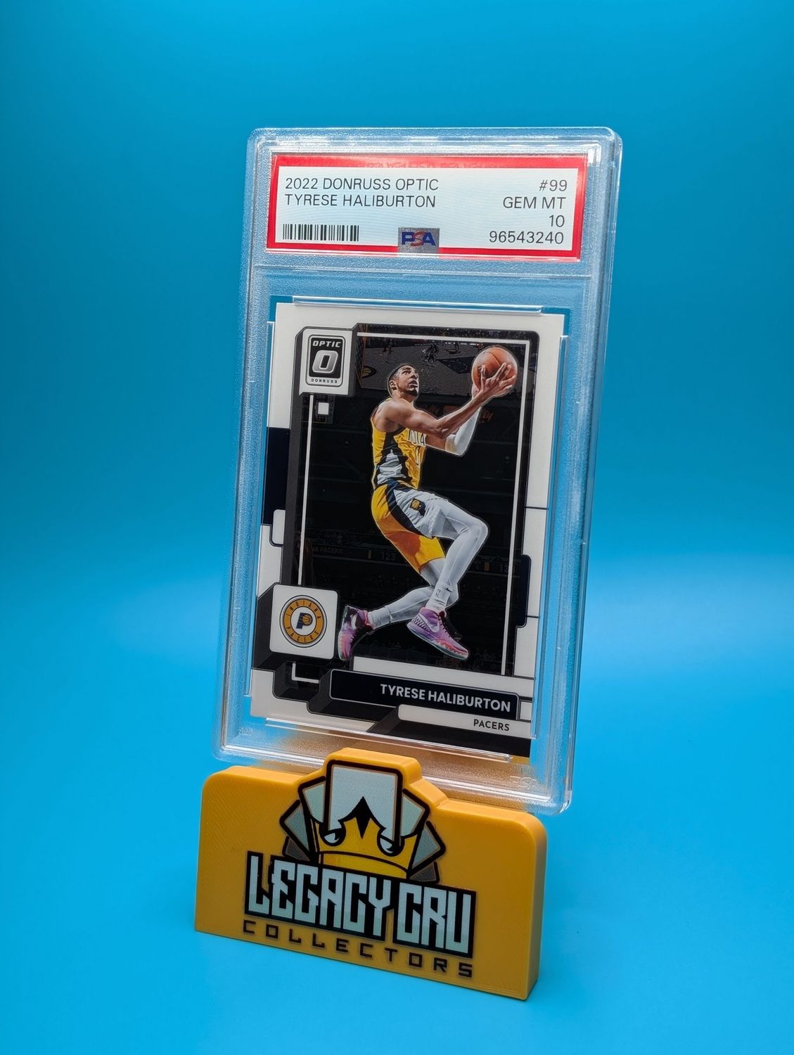 2022 Donruss Optic Tyrese Haliburton PSA 10