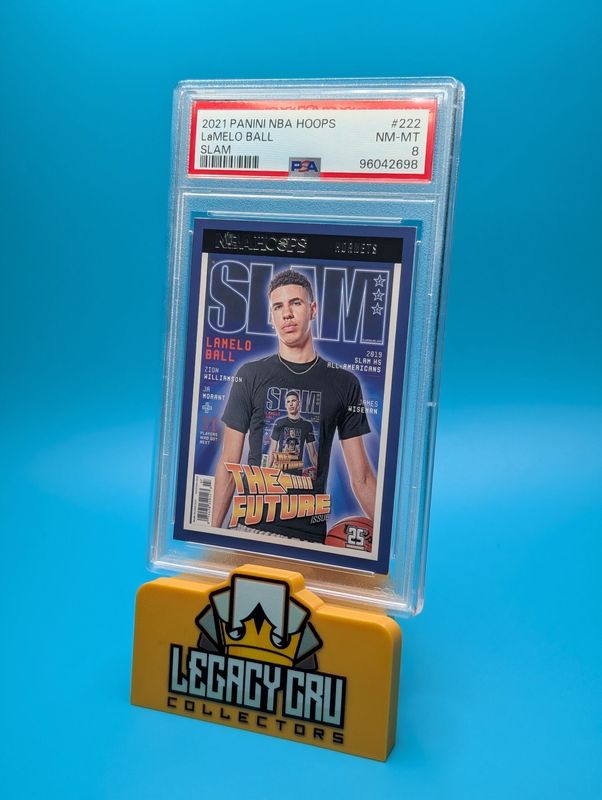 2021 Panini NBA Hoop LaMelo Ball PSA 8