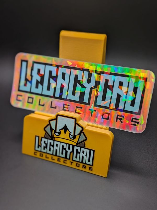 Legacy Cru "Name Plate Cracked Ice"