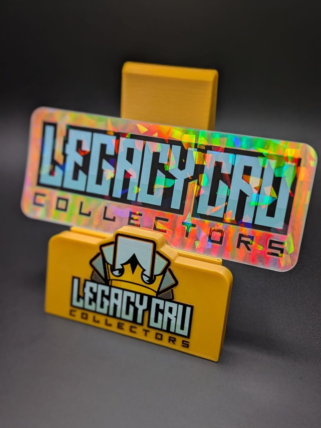 Legacy Cru "Name Plate Cracked Ice"