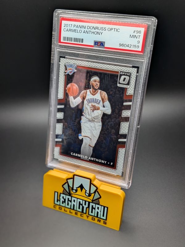 2017 Panini Donruss Optic #96 Carmelo Anthony