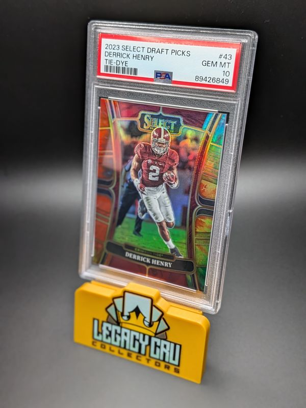 2023 Panini Select Draft Picks #43 Derrick Henry Tie-Dye Prizm