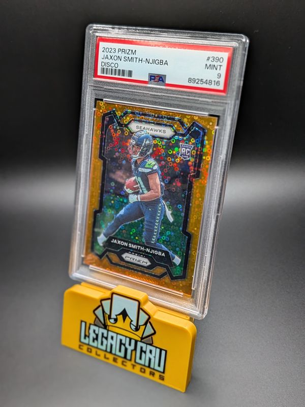 2023 Panini Prizm #390 Jaxon Smith-Njigba Disco Prizm