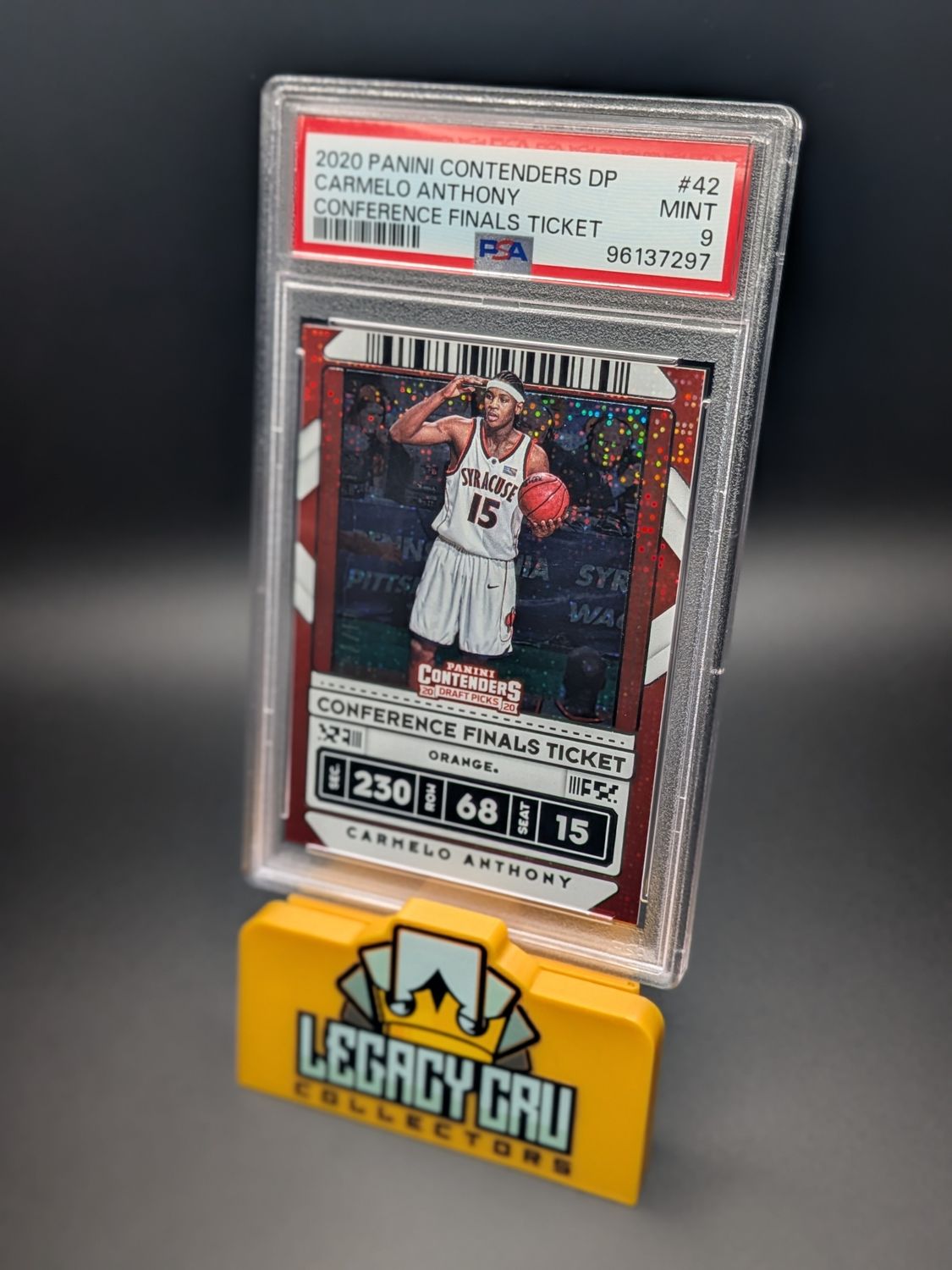 2020 Panini Contenders Draft Picks #42 Carmelo Anthony Conference Finals Ticket [/75] POP 1!