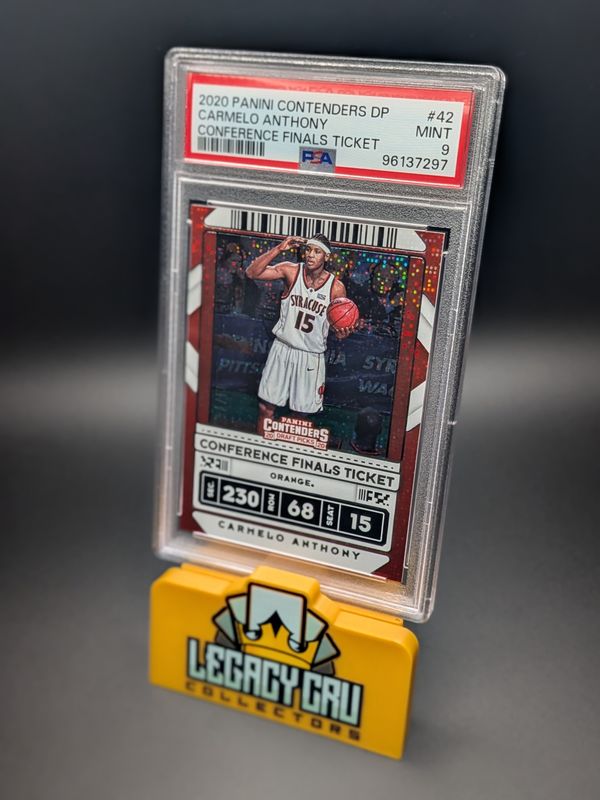 2020 Panini Contenders Draft Picks #42 Carmelo Anthony Conference Finals Ticket [/75] POP 1!
