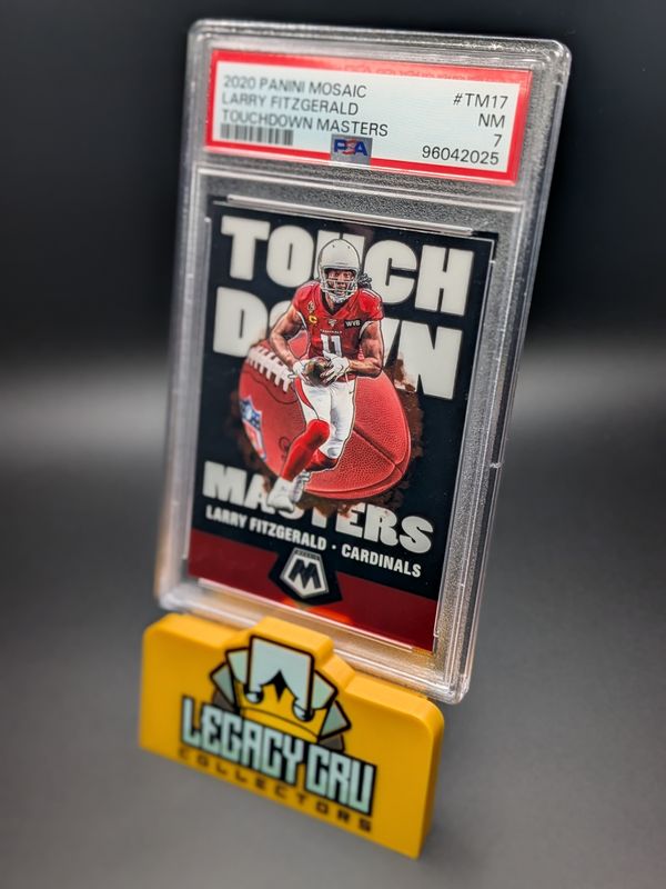2020 Panini Mosaic Touchdown Masters #TM17 Larry Fitzgerald Touchdown Masters