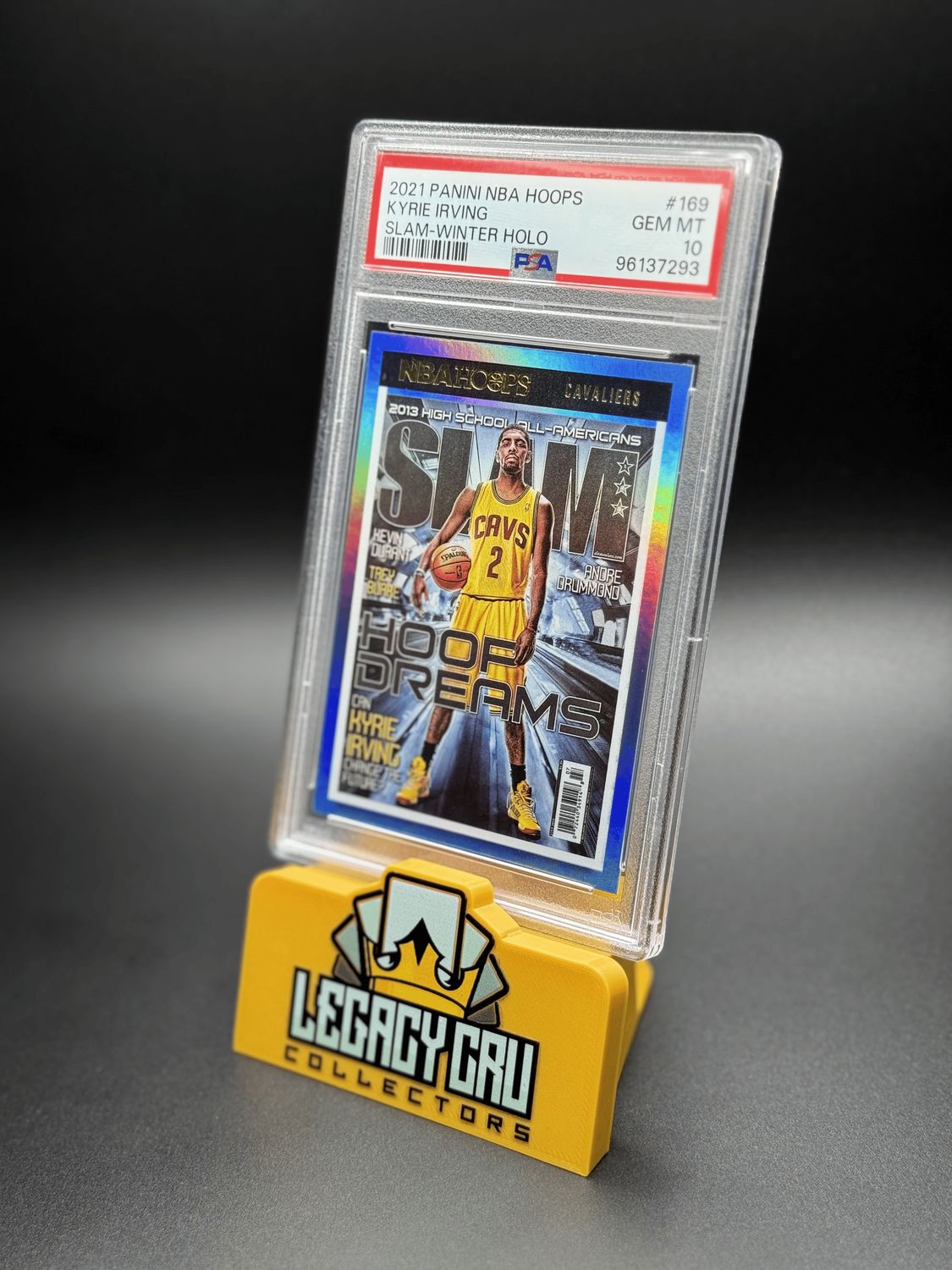 2021 Panini NBA Hoops Slam #169 Kyrie Irving Slam-Winter Holo