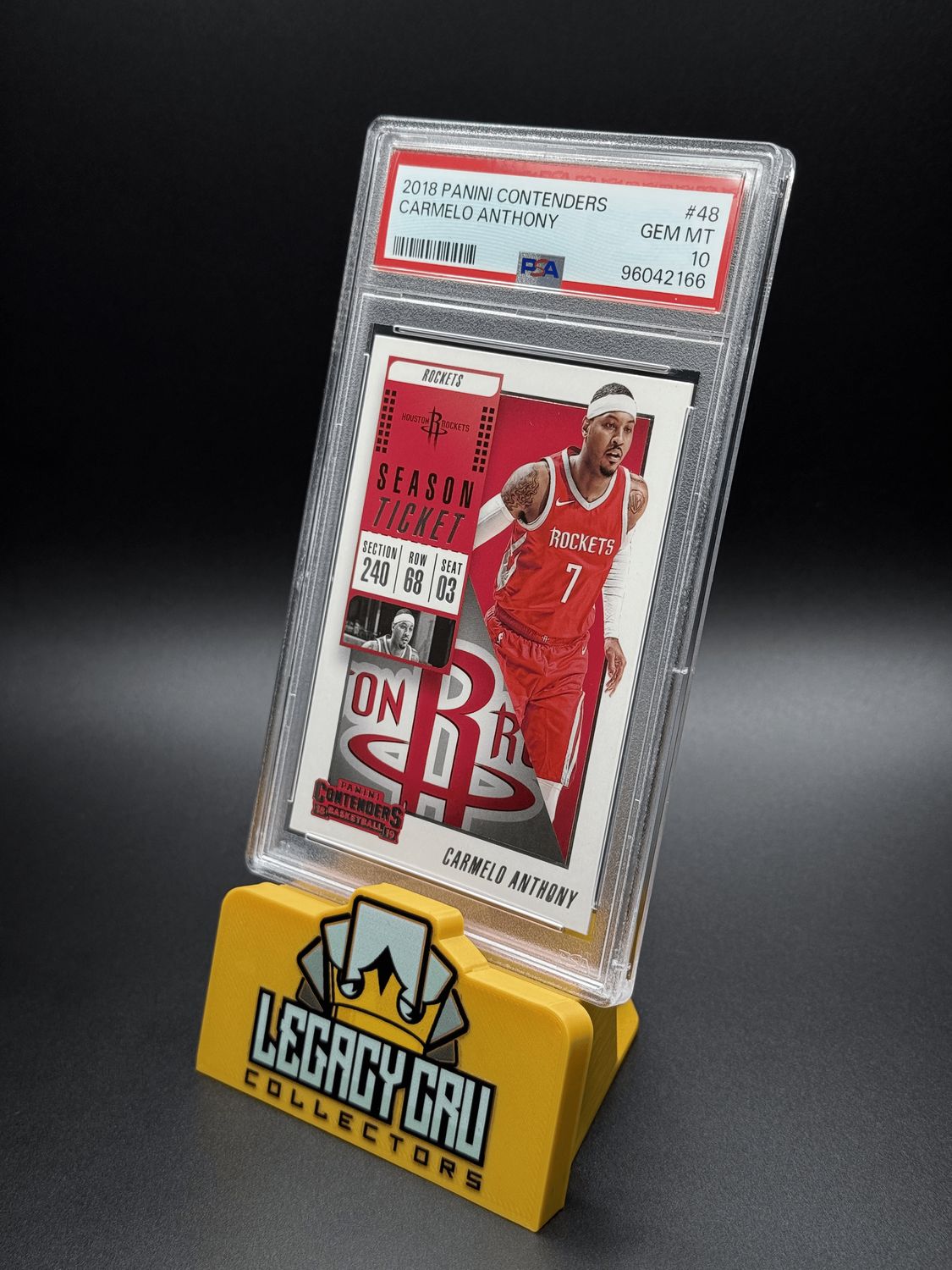 2018 Panini Contenders #48 Carmelo Anthony