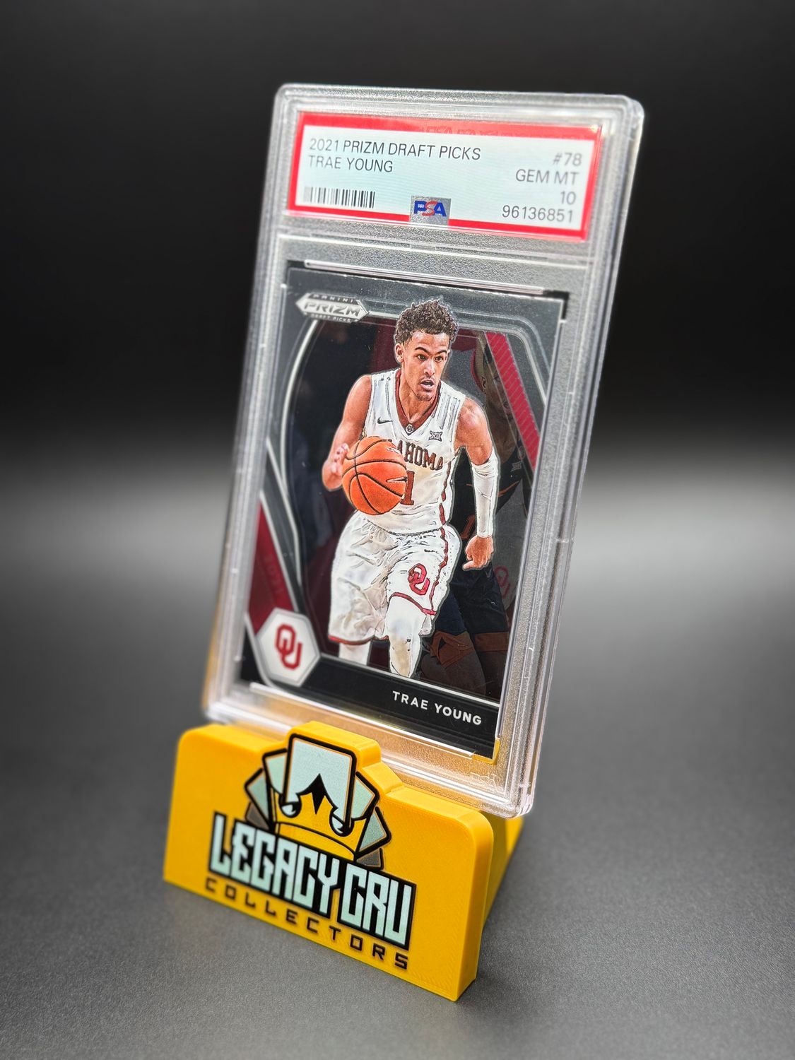 2021 Panini Prizm Draft Picks #78 Trae Young