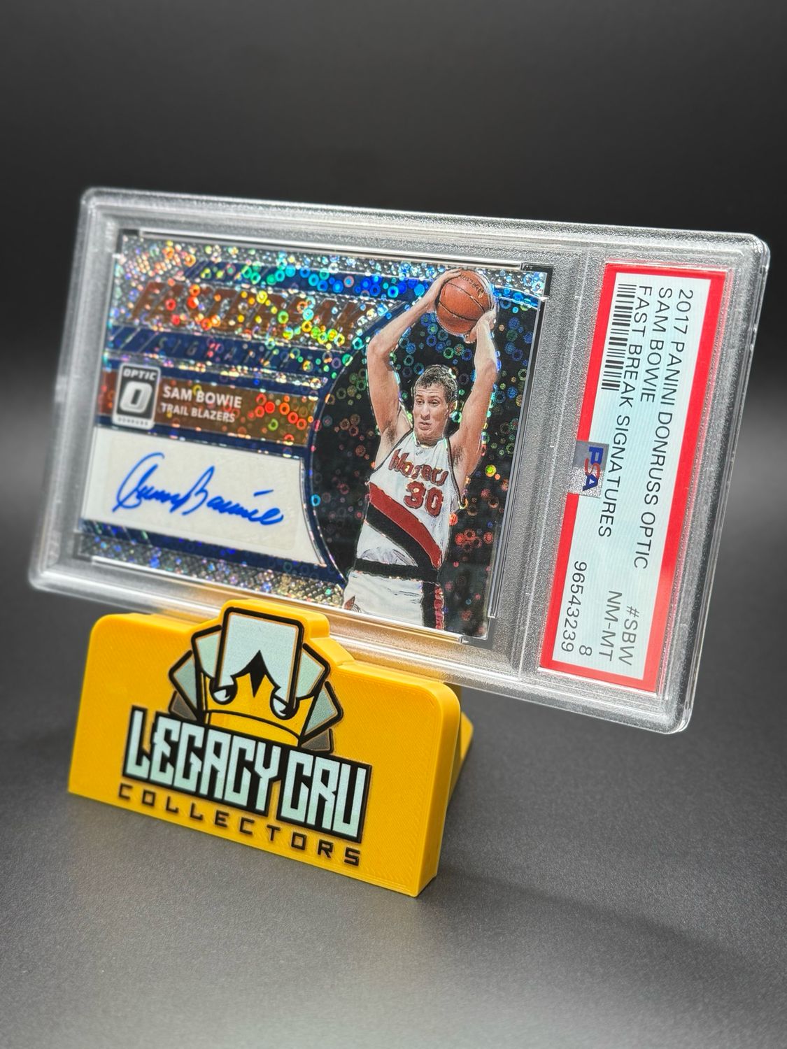 2017 Panini Donruss Optic Fast Break Signatures #SBW Sam Bowie