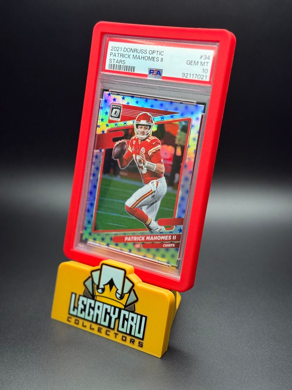 2021 Panini Donruss Optic #34 Patrick Mahomes II Stars-Holo