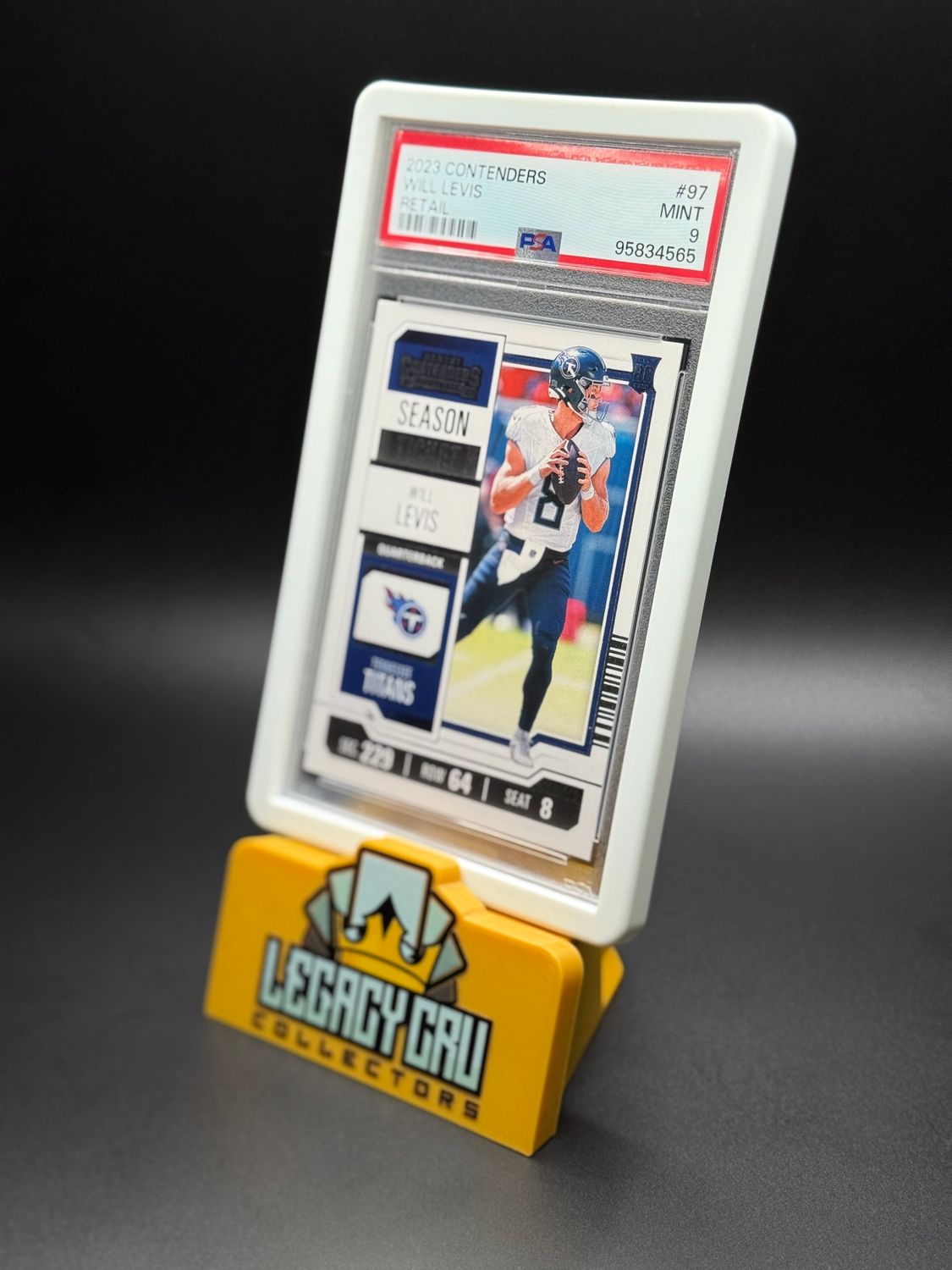 2023 Contenders #97 Will Levis RC PSA 9