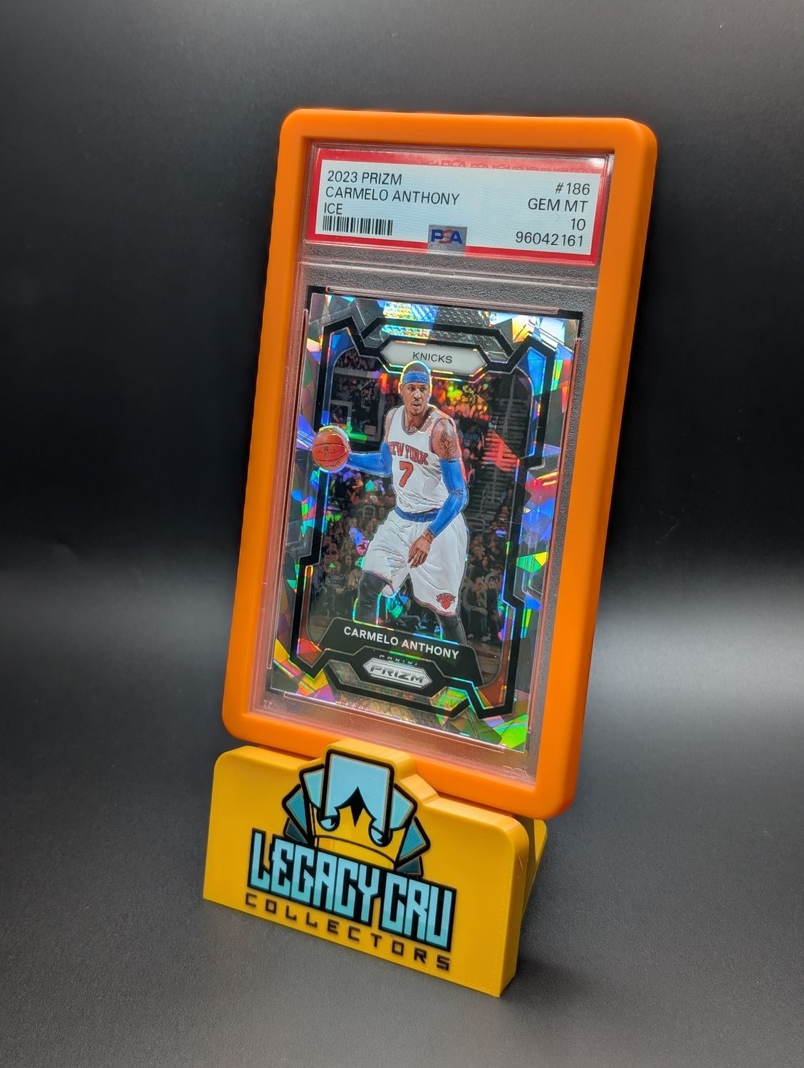 2023 Panini Prizm Ice #186 Carmelo Anthony