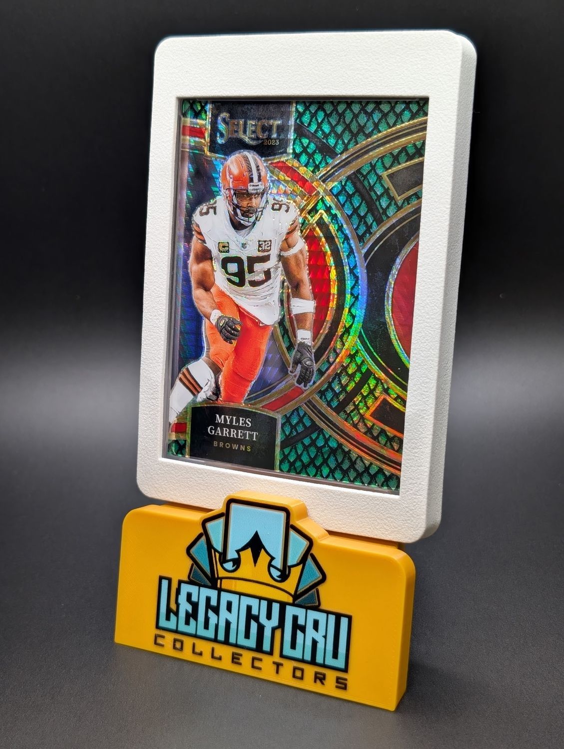 2023 Panini Select Myles Garrett Dragon Scale Prizms /70