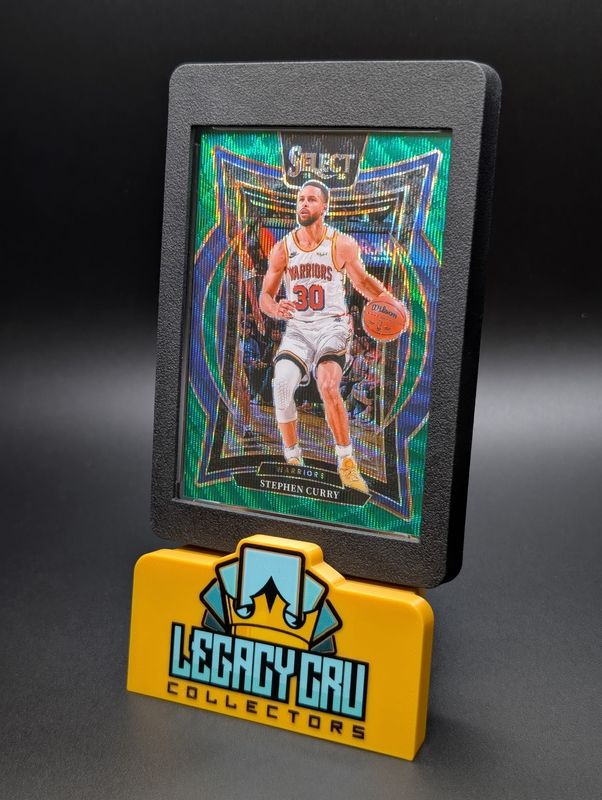 2024-25 Panini Select Stephen Curry Concourse Green Wave /50
