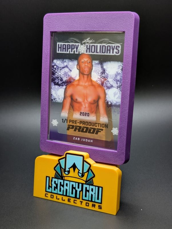 2020 1/1 Pre Production Proof Happy Holidays Leaf Zab Judah