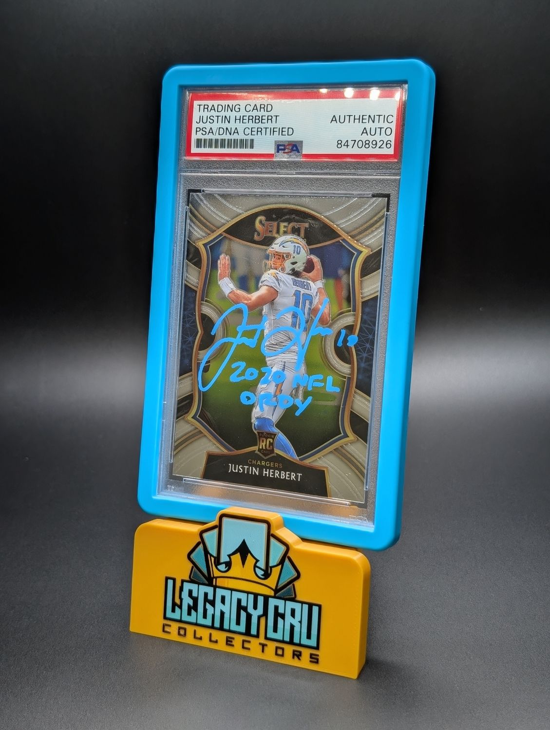 Justin Herbert PSA/DNA Autograph (RC)