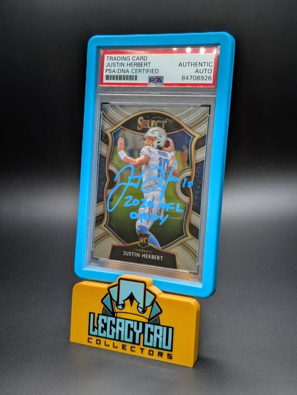 Justin Herbert PSA/DNA Autograph (RC)